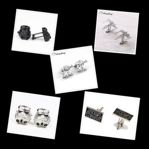 Star Wars Cufflinks!! stainless steel and variety.